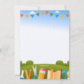 Uitnodiging voor schooldagen (Achterkant)