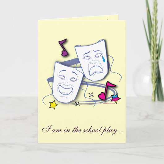 Uitnodiging voor schoolspelen: (Voorkant)