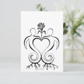 Uitnodiging voor Seelenpartner Unie (Staand voorkant)