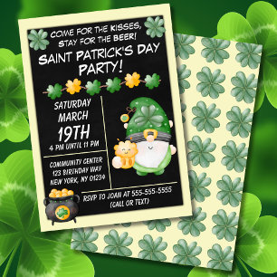 Uitnodiging voor Shamrock Gold St. Patrick's Day-f