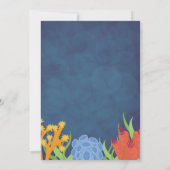 Uitnodiging voor Shark Birthday (Achterkant)