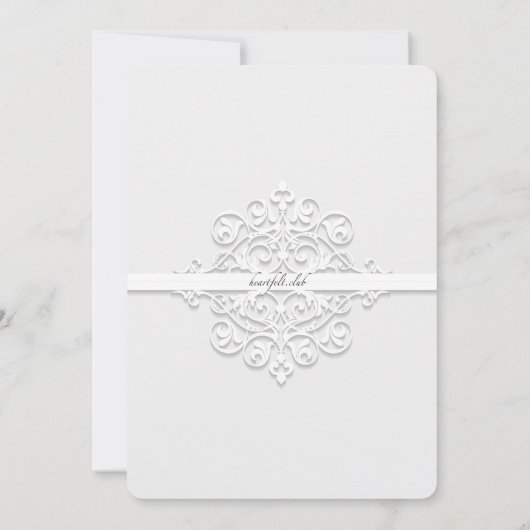 Uitnodiging voor sierpanelen (Achterkant)