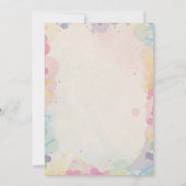 Uitnodiging voor sip en verf feestje (Achterkant)