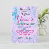 Uitnodiging voor Sneeuwmagie (Staand voorkant)