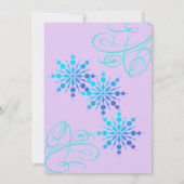 Uitnodiging voor Sneeuwmagie (Achterkant)