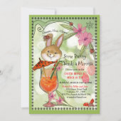 Uitnodiging voor Some Bunny Needs a Mimosa Pasen B (Voorkant)