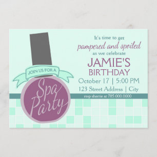 Uitnodiging voor Spa-partij