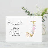 Uitnodiging voor speciale pony (Staand voorkant)