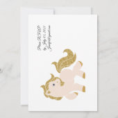 Uitnodiging voor speciale pony (Achterkant)