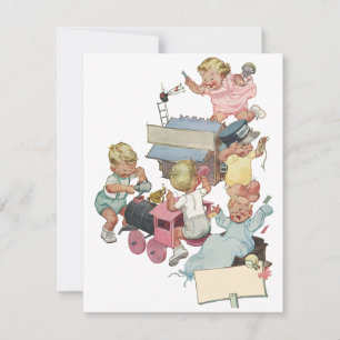  uitnodiging voor Speelgoed voor kinderen op zater