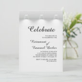 Uitnodiging voor spotlampen (Staand voorkant)