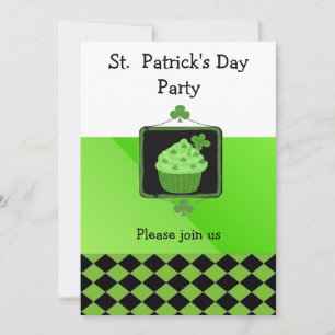 Uitnodiging voor St. Patrick's Day-feestje