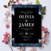 Uitnodiging voor sterrenhemel-bruiloft, Hemelse br