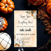 Uitnodiging voor Sugar and Spice-herfstfeest