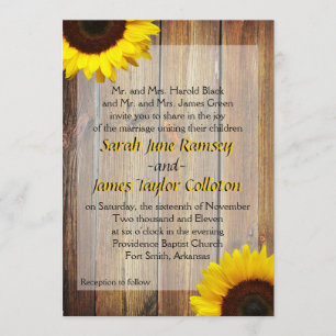 Uitnodiging voor Sunflower Weddenschap