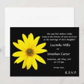 Uitnodiging voor Sunflower Weddenschap (Voorkant / Achterkant)