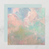 Uitnodiging voor Sunrise Clouds (Voorkant / Achterkant)