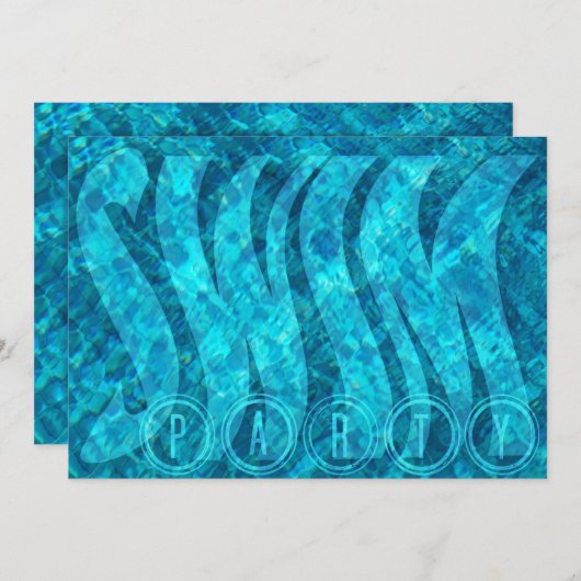 Uitnodiging voor SWM-partij (Voorkant / Achterkant)