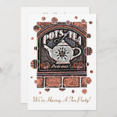 Uitnodiging voor TEA (Voorkant / Achterkant)