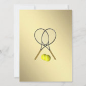 Uitnodiging voor tennisevenementen (Achterkant)