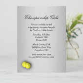 Uitnodiging voor tennisevenementen (Staand voorkant)