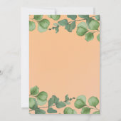 Uitnodiging voor Thanksgiving Dinner, Bewerkbare S (Achterkant)