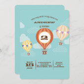 Uitnodiging voor Time Flies (Voorkant / Achterkant)