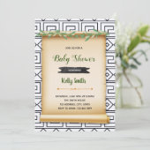 Uitnodiging voor toga feest (Staand voorkant)