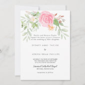 Uitnodiging voor traditionele bruiloft van de lent (Voorkant)