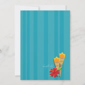 Uitnodiging voor Tropical Tiki Bar (Achterkant)