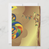 Uitnodiging voor Tropisch Paradise Weddenschap (Achterkant)