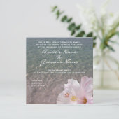 Uitnodiging voor tropische straterbestemmingen (Staand voorkant)