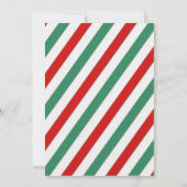 Uitnodiging voor Ugly Sock Kerstparty (Achterkant)