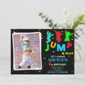 Uitnodiging voor uitnodigen voor het uitnodigen vo (Staand voorkant)