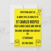 Uitnodiging voor uitverkoop van werf (Achterkant)