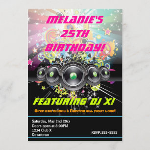 Uitnodiging voor Urban Club Hip Hop Dansfeest