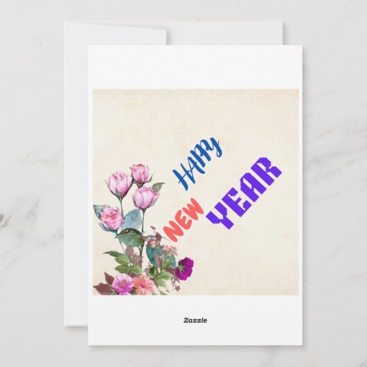 uitnodiging voor vakantie (Achterkant)