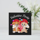 Uitnodiging voor valentijn (Staand voorkant)