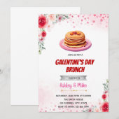 Uitnodiging voor Valentijnsbrunch (Voorkant / Achterkant)