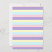 Uitnodiging voor verjaardag van Carrousel (Achterkant)