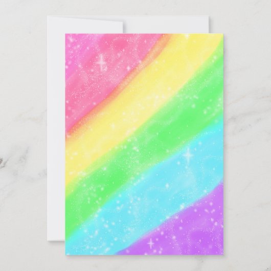 Uitnodiging voor verjaardagsfeest in Slime Time Pa (Achterkant)