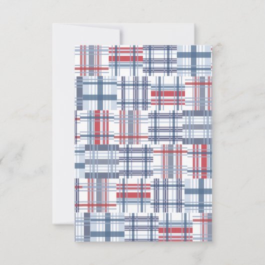 Uitnodiging voor verjaardagsfeest - nautisch, zome (Achterkant)