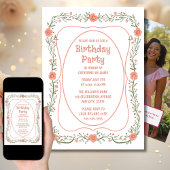 Uitnodiging voor verjaardagsfeest op elke leeftijd