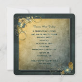 Uitnodiging voor  verjaardagsfeestdag (Voorkant)