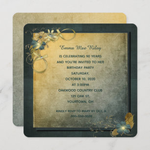 Uitnodiging voor  verjaardagsfeestdag