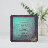 Uitnodiging voor  verjaardagsfeestdag (Staand voorkant)