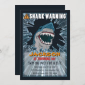 Uitnodiging voor verjaardagsfeestje van Extreme Sh (Voorkant / Achterkant)