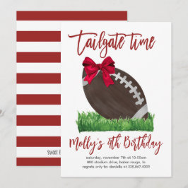 Uitnodiging voor verjaardagsfeestje voor meisje me