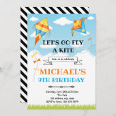 Uitnodiging voor verjaardagsfeestjes (Voorkant / Achterkant)