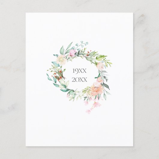 Uitnodiging voor verrassingsfeestje 75-jarig jubil (Achterkant)